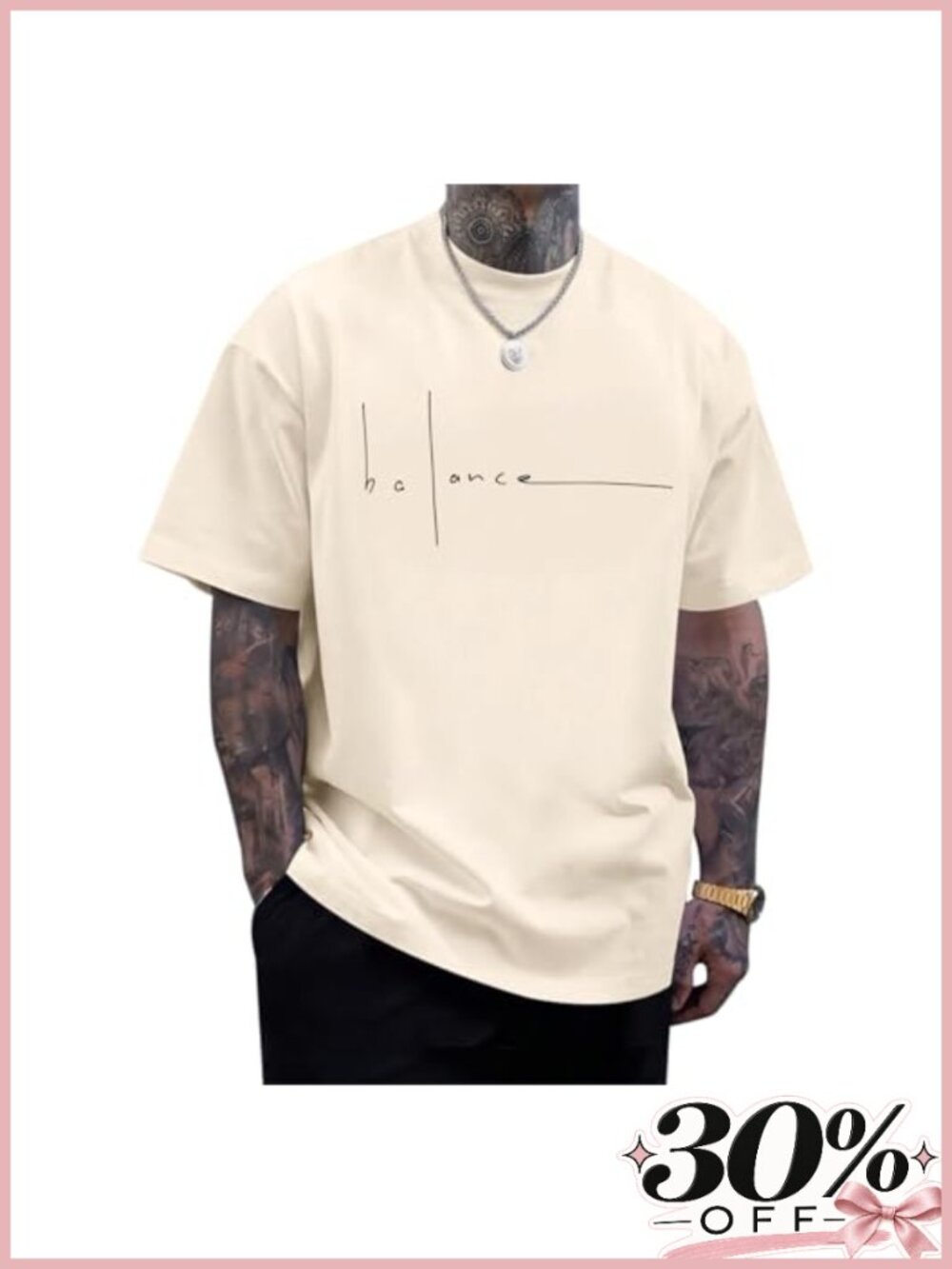 Mens Graphic T-Shirt Letter Print Oversized Streetwear Casual Summer Tee